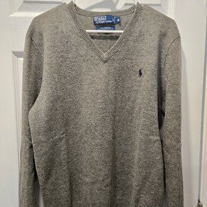Polo by Ralph Lauren wool V-neck sweater, Men's Medium